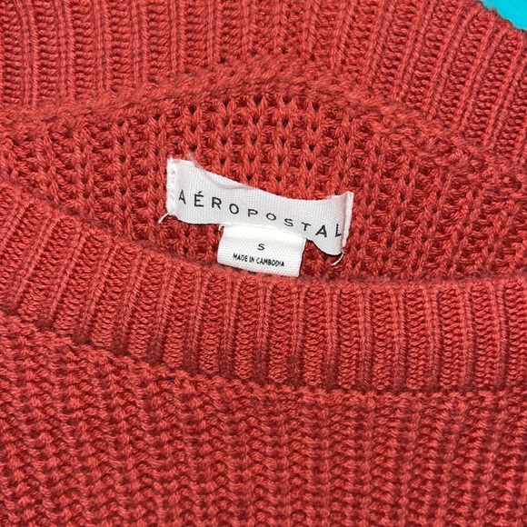 Red/orange Aeropostale sweater great condition - Picture 3 of 3